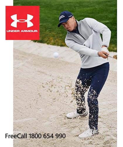 Under Armour Crestable Polo, White/Grey #1376619 With Logo Service